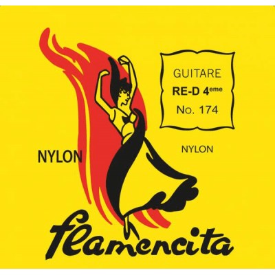 Cordes Classiques Flamencita 4e File Metal Argente