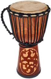 Terre Djembe Carved Ornament 50cm
