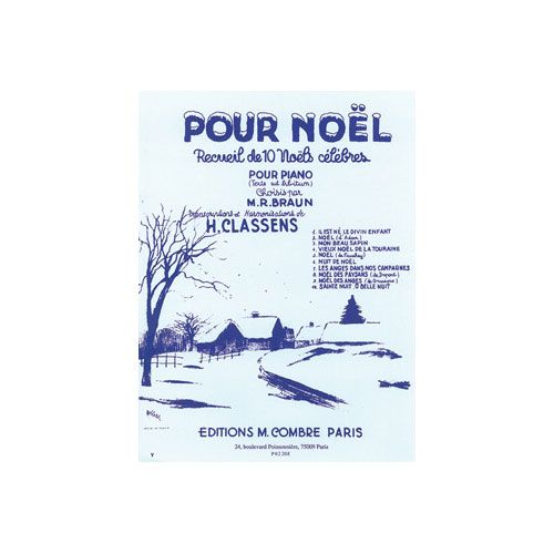 Pour Noël (10 Noëls Célèbres) - Piano