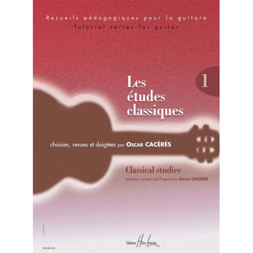 Caceres - Études Classiques Vol.1 - Guitare