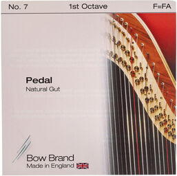 Pedal Nat. Gut 1st F No.7