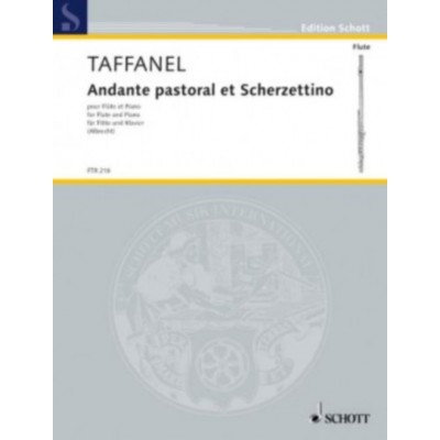 Taffanel Paul - Ande, Pastoral & Scherzettino - Flute & Piano