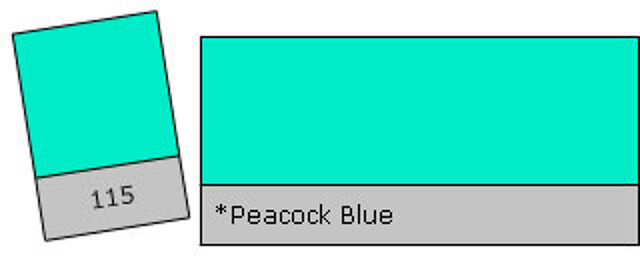 Filter Roll 115 Peacock Blue Peacock Blue
