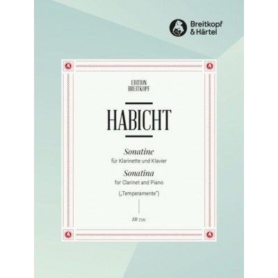 Habicht Günter - Sonatine - Clarinette & Piano