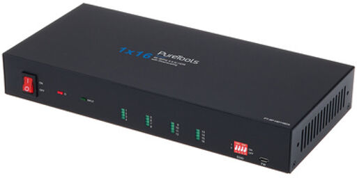 PT-SP-HD116DA 1x16 Splitter noir
