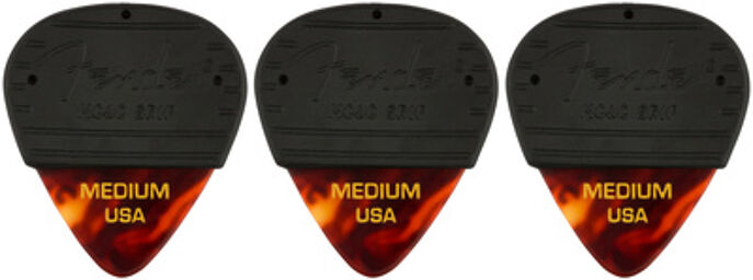 Mojo Grip Picks 3 Pack Imitation écaille de tortue