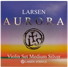 Aurora Violin Set D Silver Med