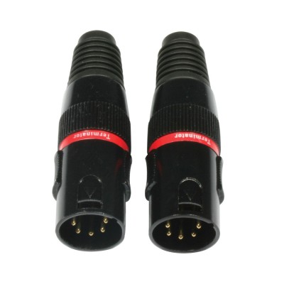 AC-DMXTERM-5/SET Bouchons DMX Terminator 5Pin Set