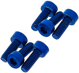 Saddle Mounting Screws Blue Bleu
