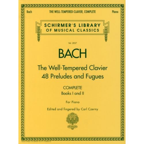 J.S. Bach The WELL-tempered Clavier Complete - Piano Solo