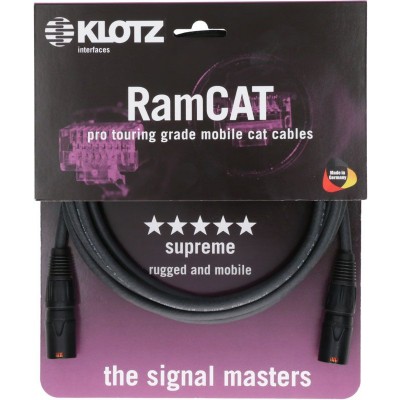 RAMCAT5 Câble 0,3 M, Noir, Etn - Etn