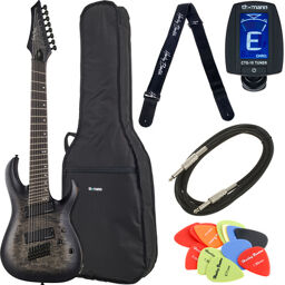 MultiScale-8 QBB Bundle Quilted Satin Black Burst