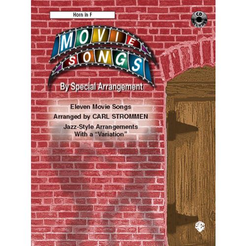 Movie Songs By Special Arrangement + CD - French Horn And Piano