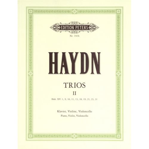 Haydn Franz Joseph - Piano Trios Vol 2 - Violin, Cello And Piano