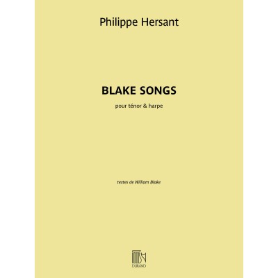 Blake Songs