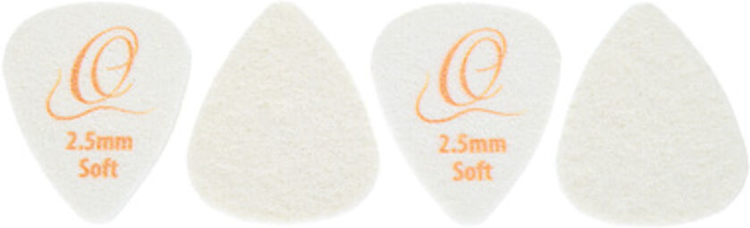 OGP-FTS Flex Tech Plectrums Blanc