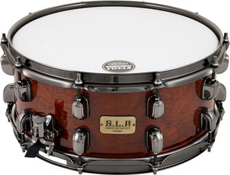 LGB146-NQB Sound Lab Snare Natural Quilted Bubinga