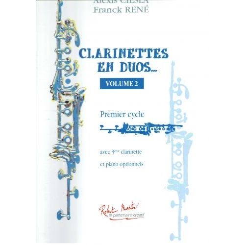Robert Min Ciesla A., Rene F. - Clarinettes En Duos Vol.2