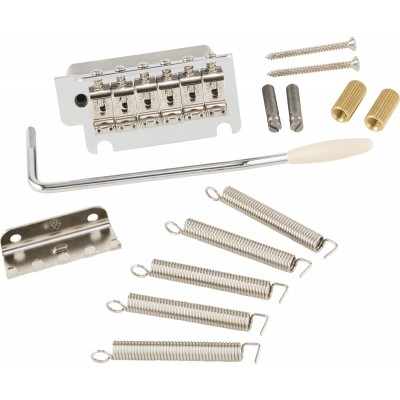 Deluxe 2 Point Tremolo Assembly, Chrome