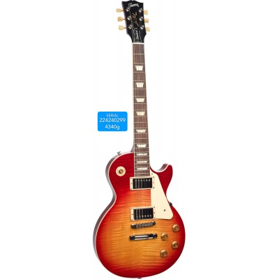Les Paul Standard 50s AAA Heritage Cherry Sunburst n°224240299 4,34 Kg