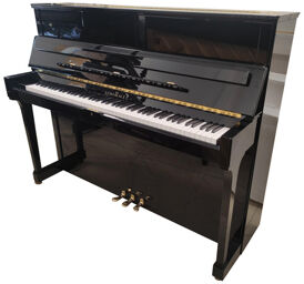 Piano used black