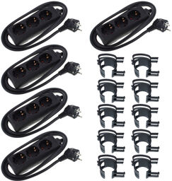Snap black 10 pcs Bundle 3-way Noir