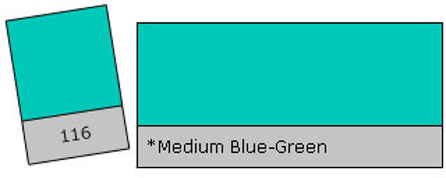 Filter Roll 116 M. Blue Green Medium Blue