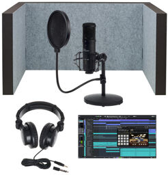 SC 420 USB Podcast Pro Bundle noire