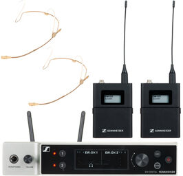 EW-DX 2x HSP 4 Lemo R1-9 Set Beige