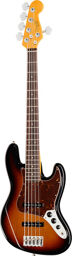 AM Pro II Jazz Bass V RW 3TSB 3 Tone Sunburst