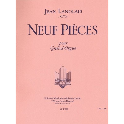 9 Pieces pour Grand Orgue