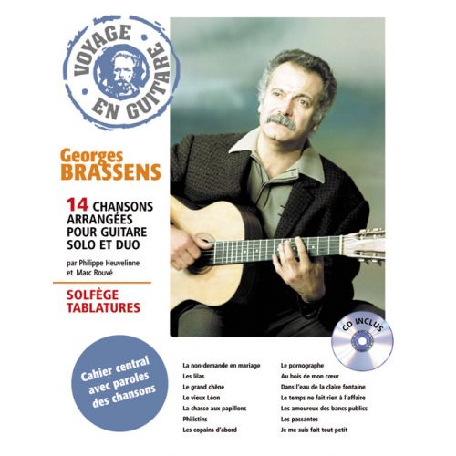 Brassens Georges - Voyage En Guitare + CD