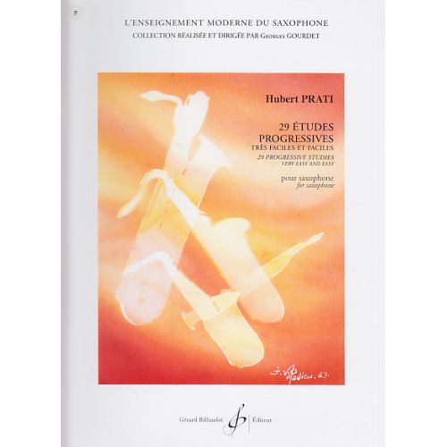 Prati H. - 29 Études Progressives Tres Faciles et Faciles - Saxophone
