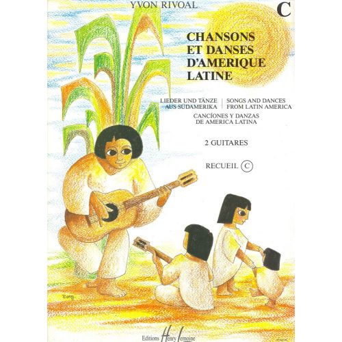 Rivoal - Chansons et Danses D'amerique Latine Vol.c - 2 Guitares
