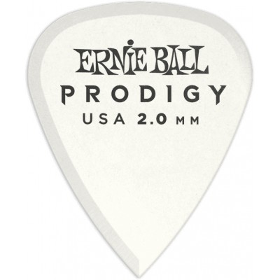 Médiators Prodigy Sachet de 6 Blanc 2mm