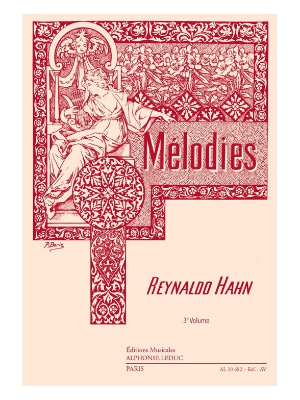 HAHN R. - MELODIES VOL.3 - VOIX MOYENNE ET PIANO