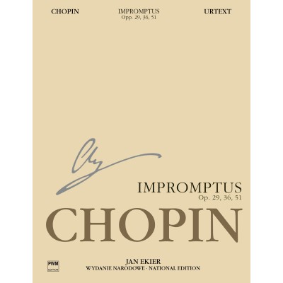 Chopin F. Ekier J. - Romptus Op29,36,51 - (Serie A) Edit.Urtext (Texte Polonais) Piano