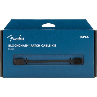 Blockchain Patch Cable Kit Black Large