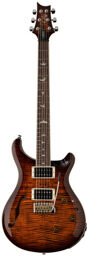 SE Custom 24 Semi-Hollow OB Orange Tiger Smokeburst