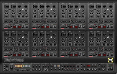 Eight-Voice Synthesizer
