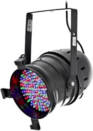 LED Par64 MKII RGBW 10mm black Noir