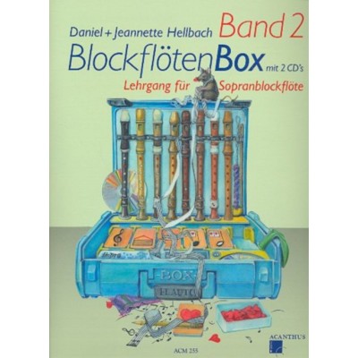 Hellbach D. - Blockflotenbox Band 2 + 2 CD'S