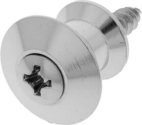 Parts Strap Lock Button Chrome