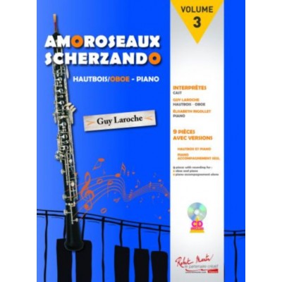 Laroche G. - Amoroseaux Scherzando - Hautbois