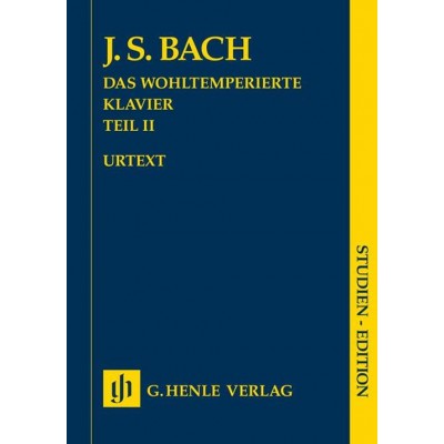 J.S. - Das Wohltemperierte Klavier, Teil Ii - Ohne Fingersatze