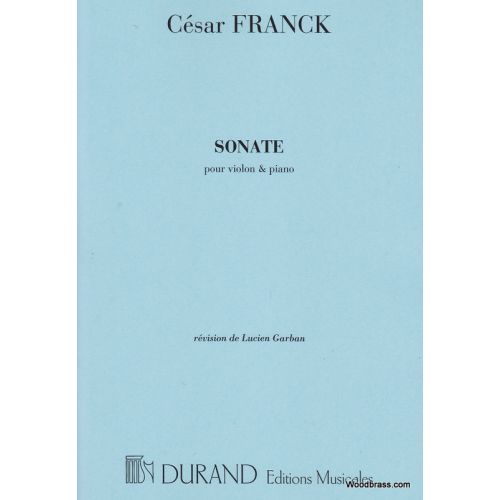 Franck C. - Sonate - Violon et Piano
