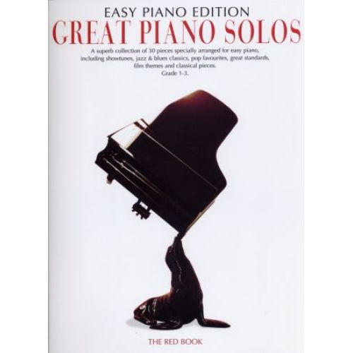 GREAT PIANO SOLOS EASY PIANO EDITION RED BOOK