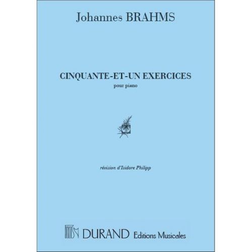 Brahms J. - 51 Exercices - Piano