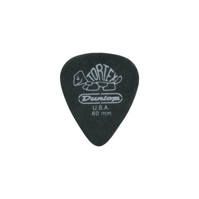 488P60 Tortex Pitch Noir 0,60mm (par 12)