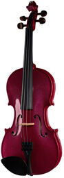 SR1401 Harlequin Violin 4/4 RP Raspberry Pink